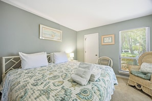 2 bedrooms, iron/ironing board, free WiFi, bed sheets - Pet Friendly Sea Pines Villa with Pool Access! (Hilton Head Island)