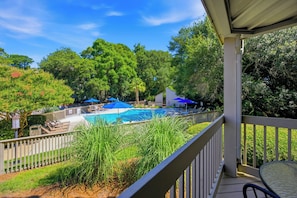 Property grounds - Pet Friendly Sea Pines Villa with Pool Access! (Hilton Head Island)