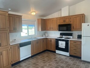 Horno, parrilla de estufa y lavavajillas 