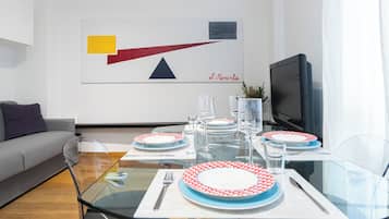 Departamento (1 Bedroom) | Área de sala de estar