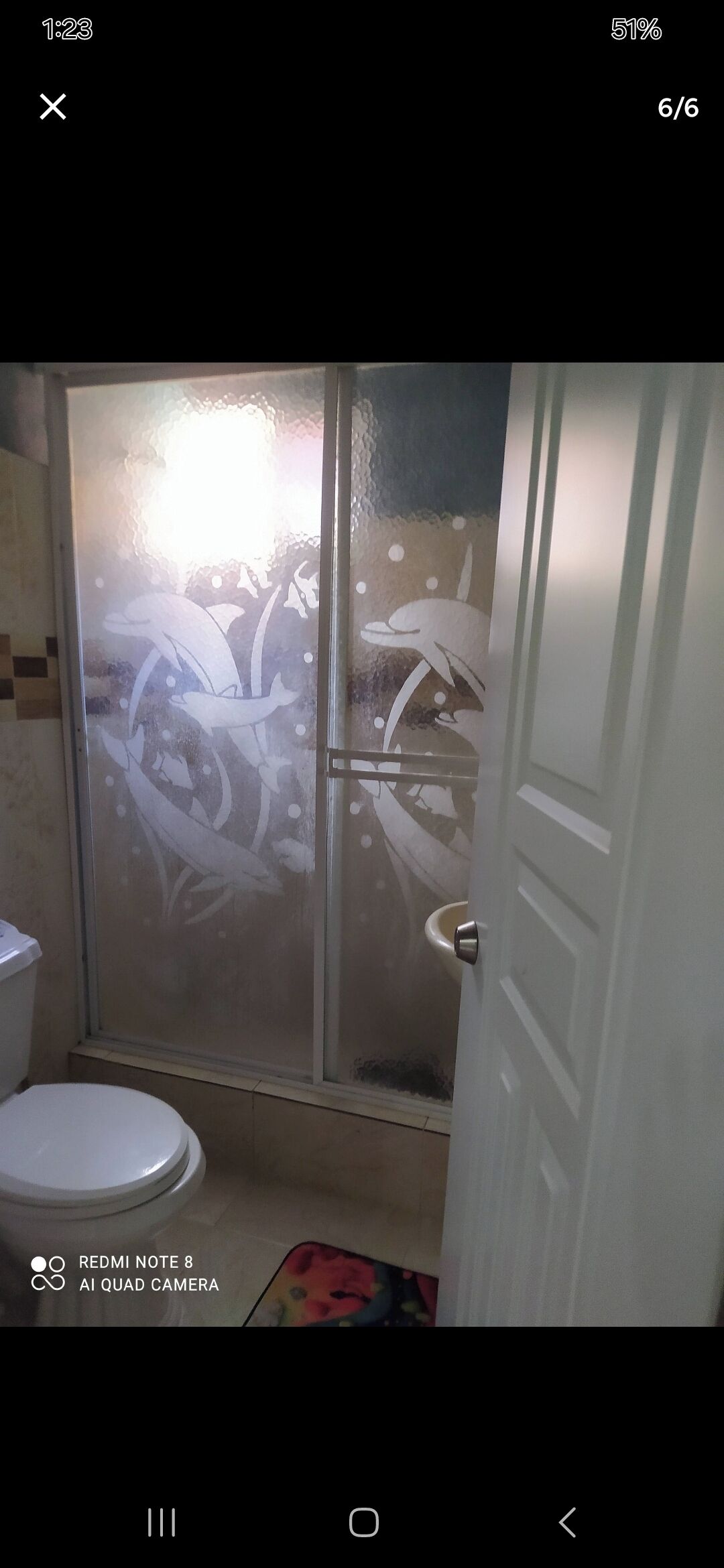 Gác, 1 phòng ngủ, ban công | Phòng tắm