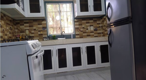 Loft, 1 Bedroom, Balcony | Private kitchen