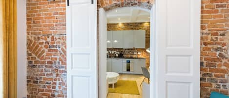 Apartment, 1 Double Bed with Sofa bed | Iron/ironing board, free WiFi