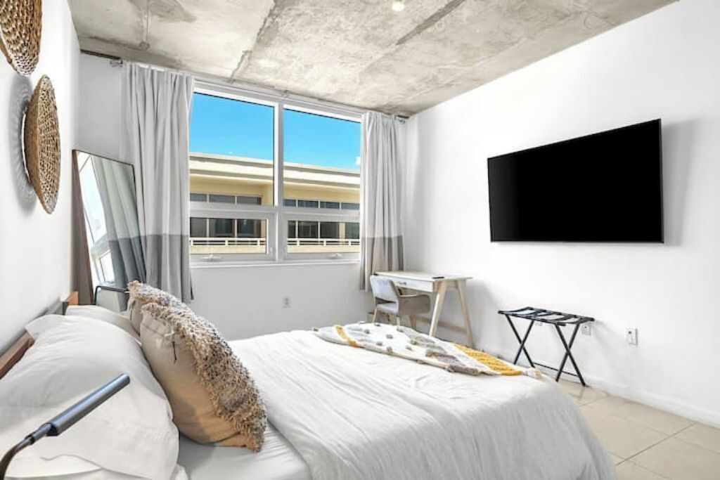 2 bedrooms, desk, iron/ironing board, free WiFi