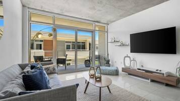 Smart TV, foosball, table tennis