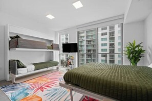 1 bedroom, iron/ironing board, free WiFi, bed sheets