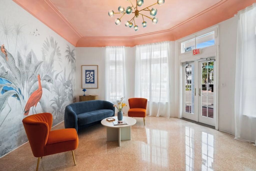 #03 Unit In Mid-century Art-déco Building Kingbed Ensuitebath Steps>beach Petsok - Miami Beach