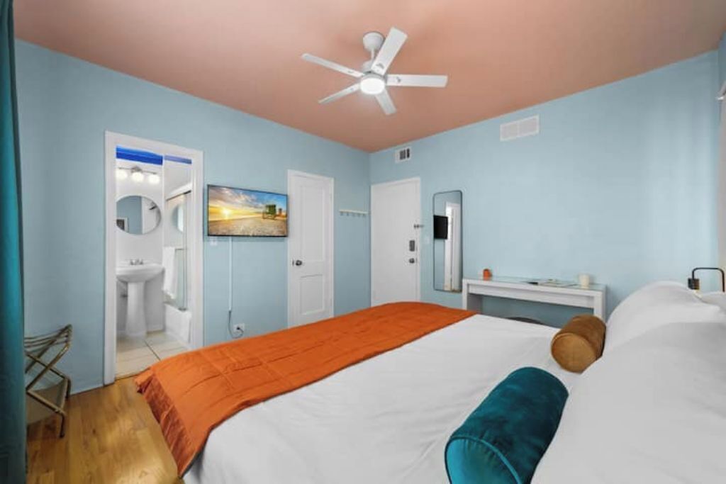 1 bedroom, iron/ironing board, travel cot, free WiFi