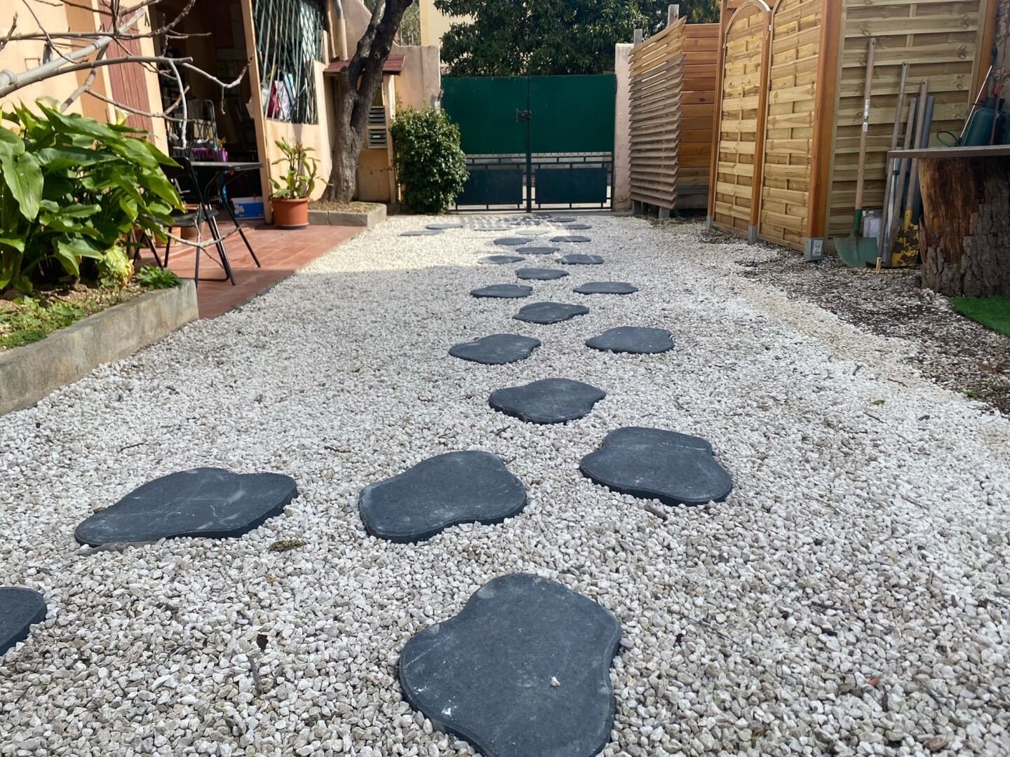 Enceinte de l’hébergement