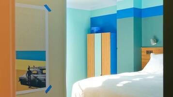 Junior tweepersoonskamer, uitzicht op zee | Gratis wifi