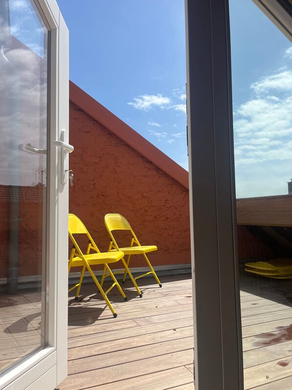 Apartment, Patio, Sea View | Terrace/patio