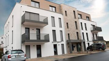 Fassade der Unterkunft