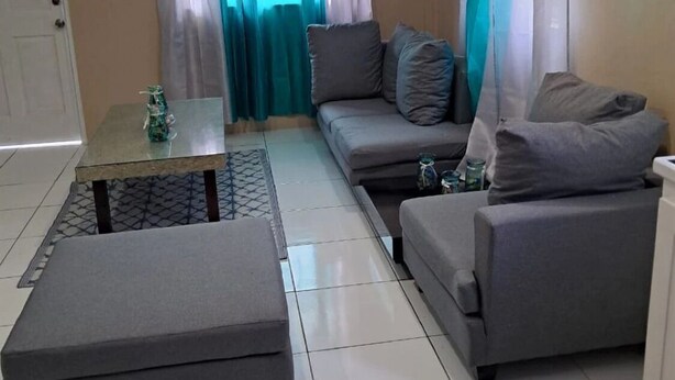 Living area - Charming 1-bedroom apartment in lovely Gros Islet with AC (Gros Islet)