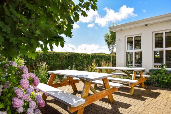 Udendørs spisemuligheder