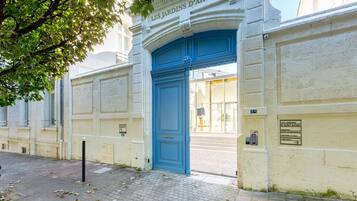 Façade de l’hébergement
