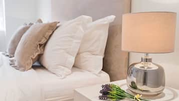 4 bedrooms, iron/ironing board, free WiFi, bed sheets