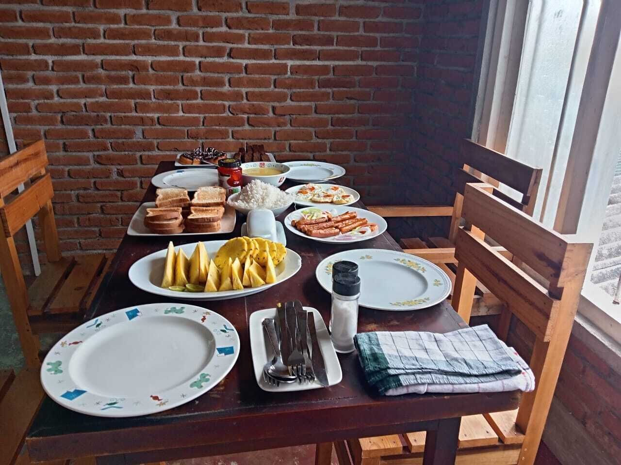 Petit déjeuner continental compris tous les jours