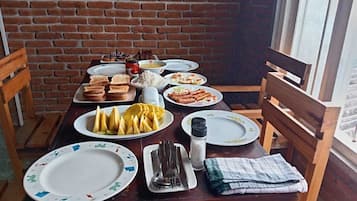 Petit déjeuner continental compris tous les jours