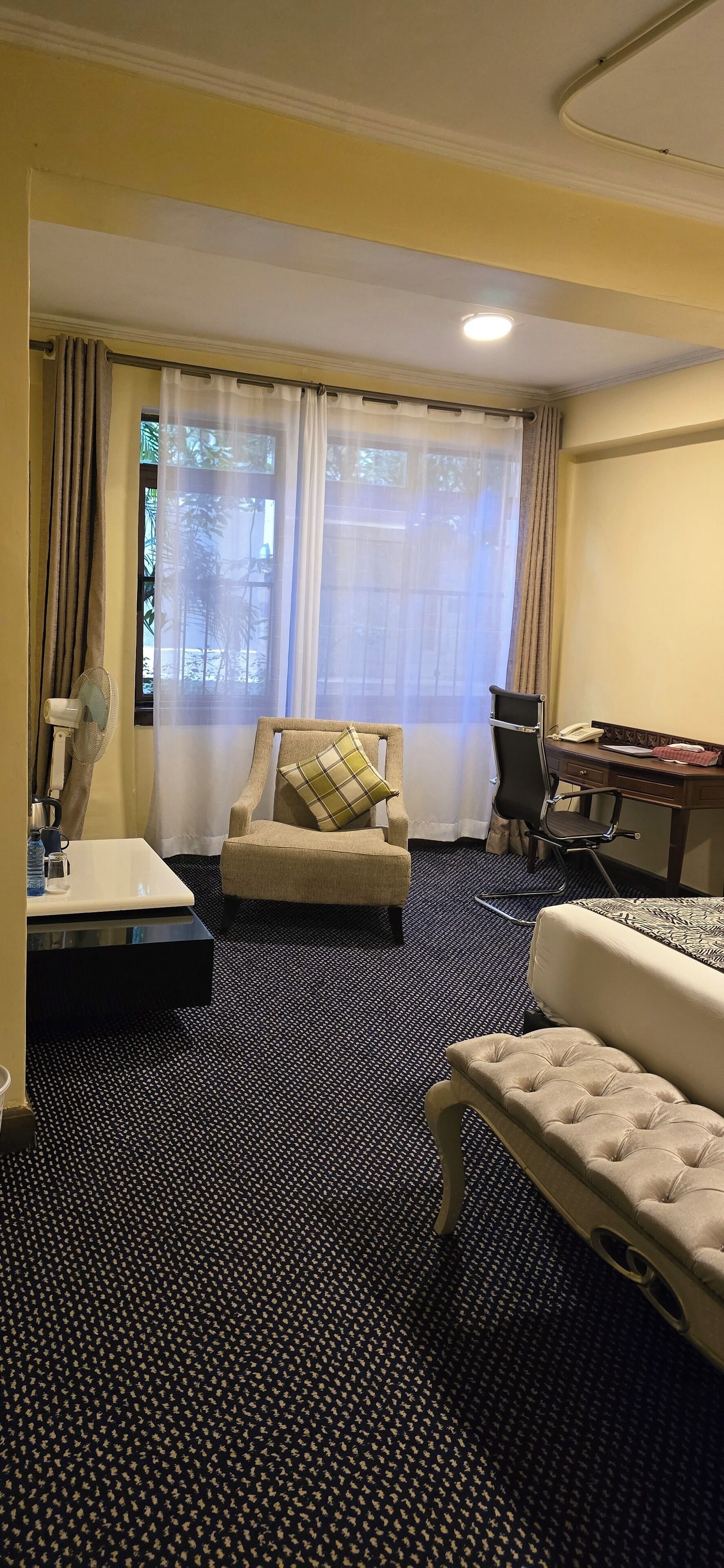 Coffres-forts dans les chambres, bureau