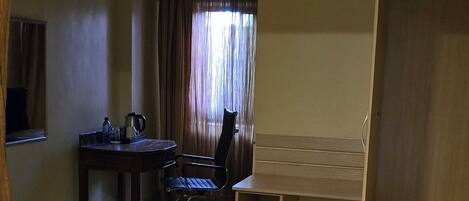 Standard Double Room, Garden View | In-room safe, desk, laptop workspace, soundproofing