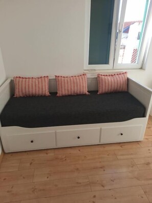 Comfort Quadruple Room, Sea View | Desk, laptop workspace, free WiFi