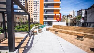 Apartamento básico | Terraza o patio