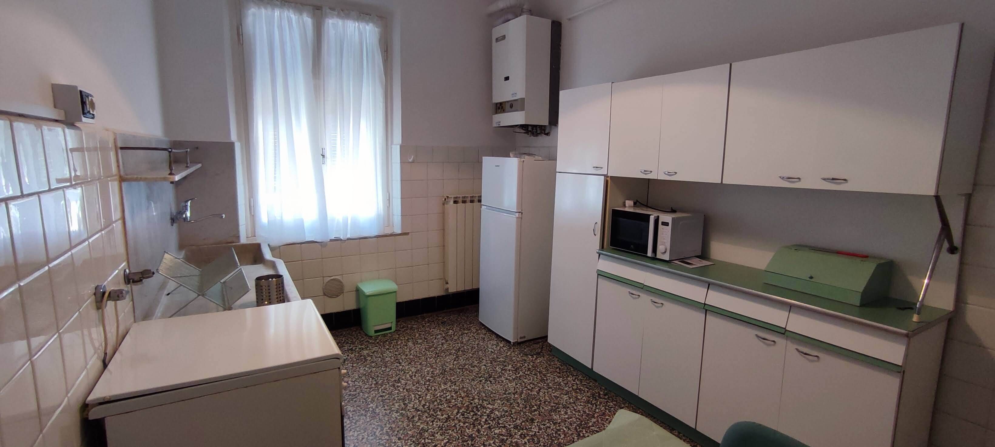 Classic Apartment, 2 Bedrooms, Balcony, City View | Private kitchen | Fridge, microwave, stovetop, high chair