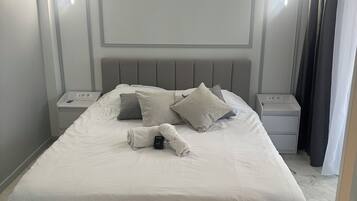 Desk, iron/ironing board, travel crib, free WiFi