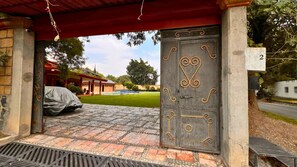 Voorkant van accommodatie