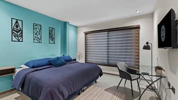 2 Schlafzimmer, Schreibtisch, Bügeleisen/Bügelbrett, WLAN