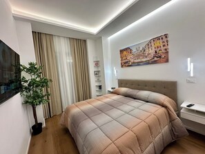 2 chambres, fer et planche Ă repasser, Wi-Fi gratuit, draps fournis