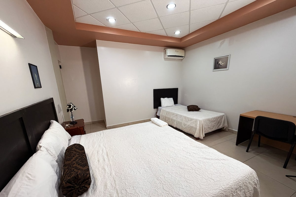 Free WiFi, bed sheets