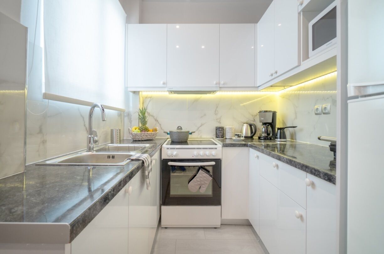 ファミリー アパートメント | 専用キッチン | 電気ポット、トースター