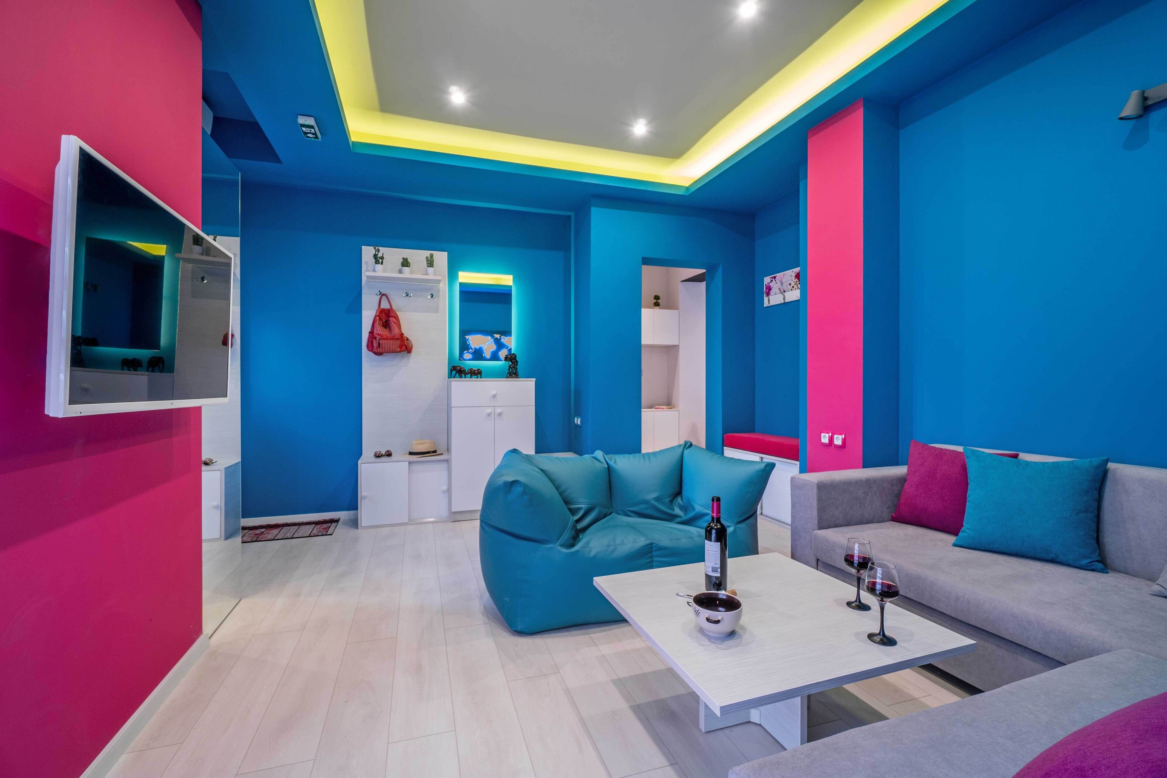 Family Apartment | Living area | Flat-screen TV