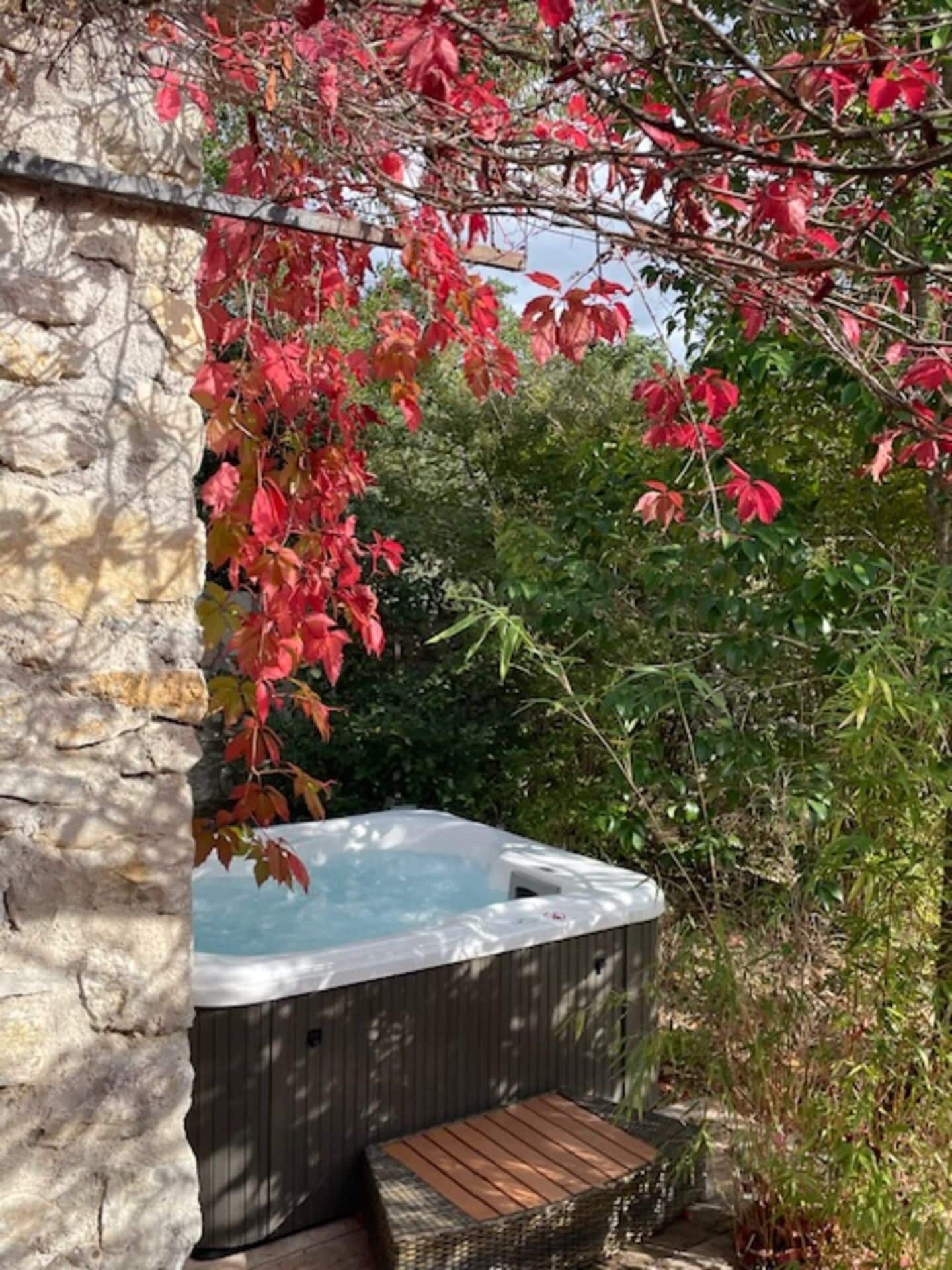 Bain à remous privé