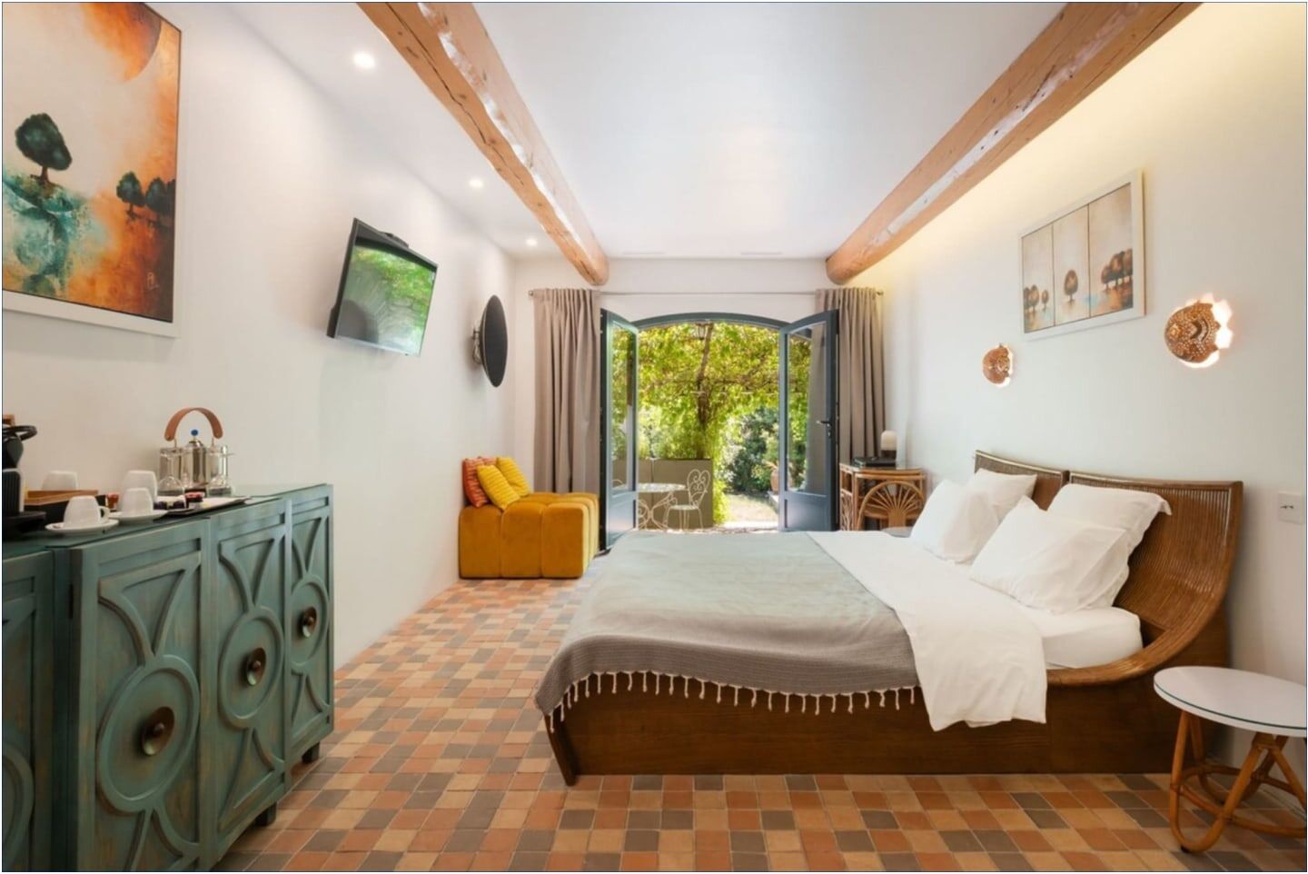 Phòng Superior, sân hiên, quang cảnh vườn | Phòng cách âm, truy cập Internet không dây miễn phí 