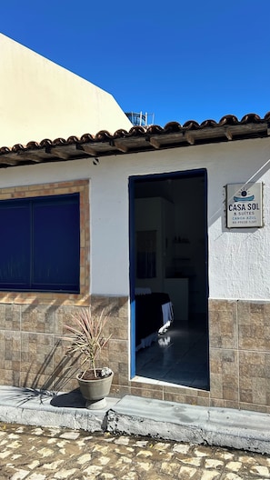 Overnatningsstedets facade