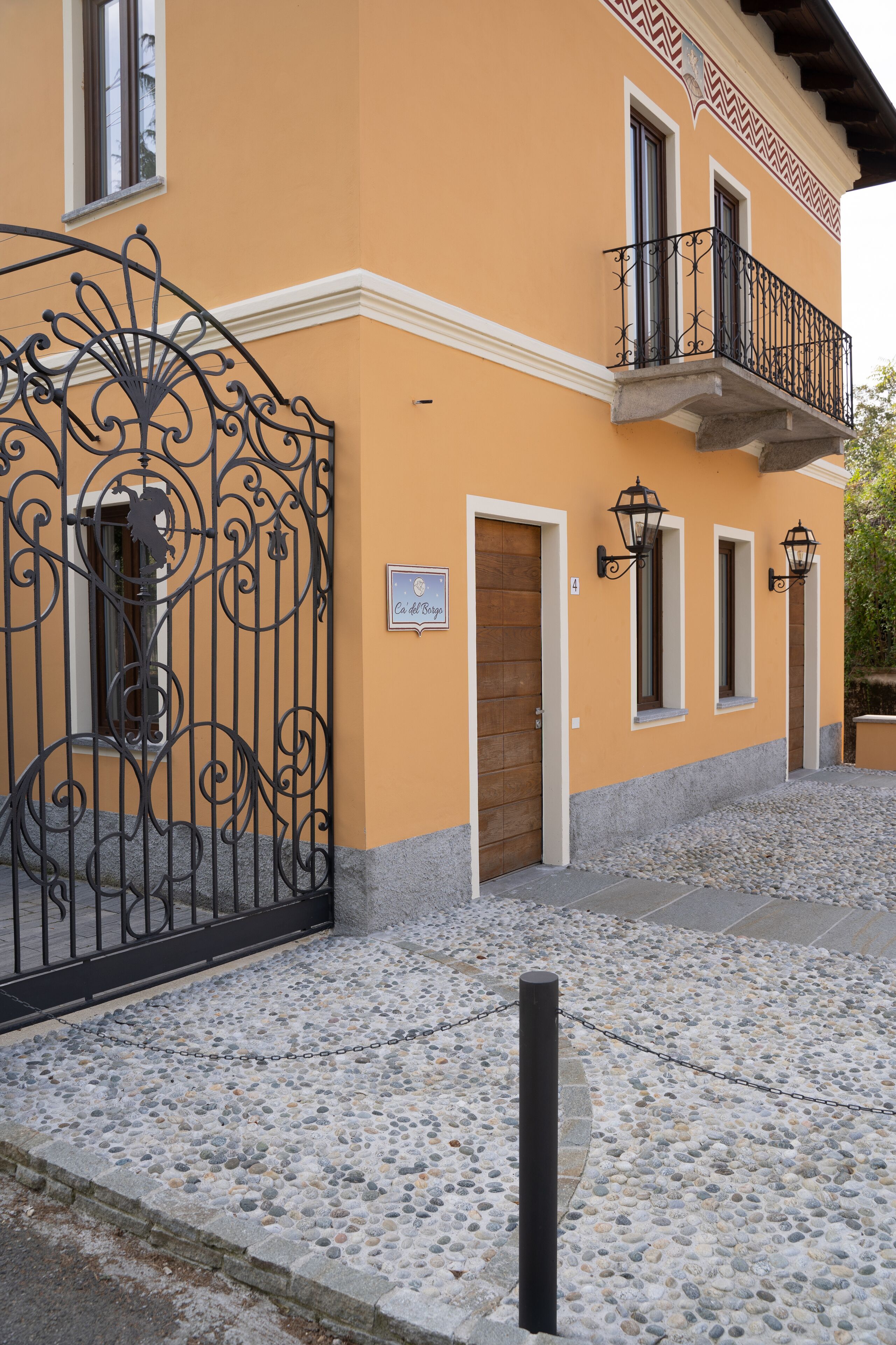 Fassade der Unterkunft