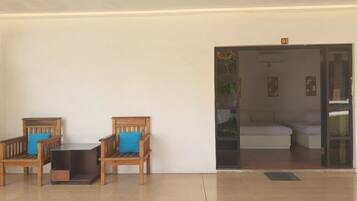 Classic Quadruple Room, Balcony, Beach View