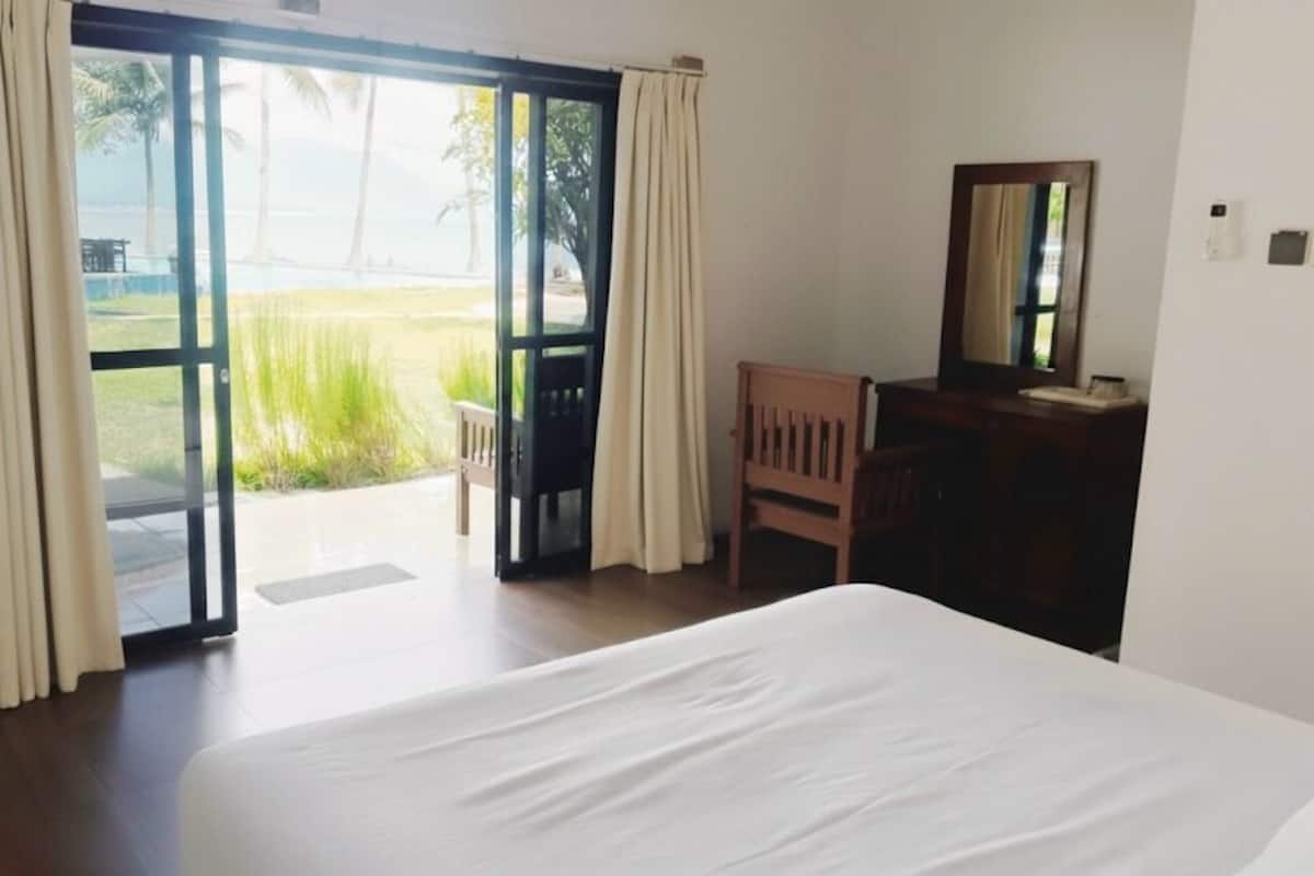 Classic dubbelrum - balkong - utsikt mot stranden | SÀngklÀder