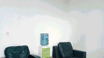 Basic Bungalow, Balcony, Beach View | Living area