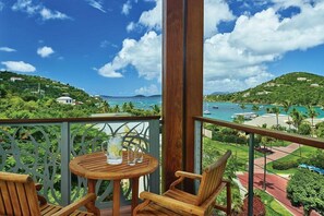 Deluxe Studio, Partial Ocean View | Balcony - Westin St John (St. John)