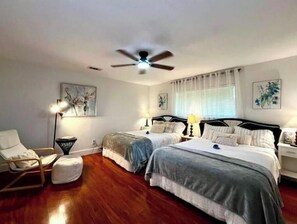 3 bedrooms, iron/ironing board, travel crib, free WiFi