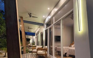 Vila superluxo, vista para o mar | Terraço/pátio