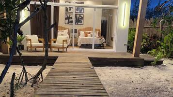 Luxury Villa, 2 Queen Beds, Sea View | Terrace/patio