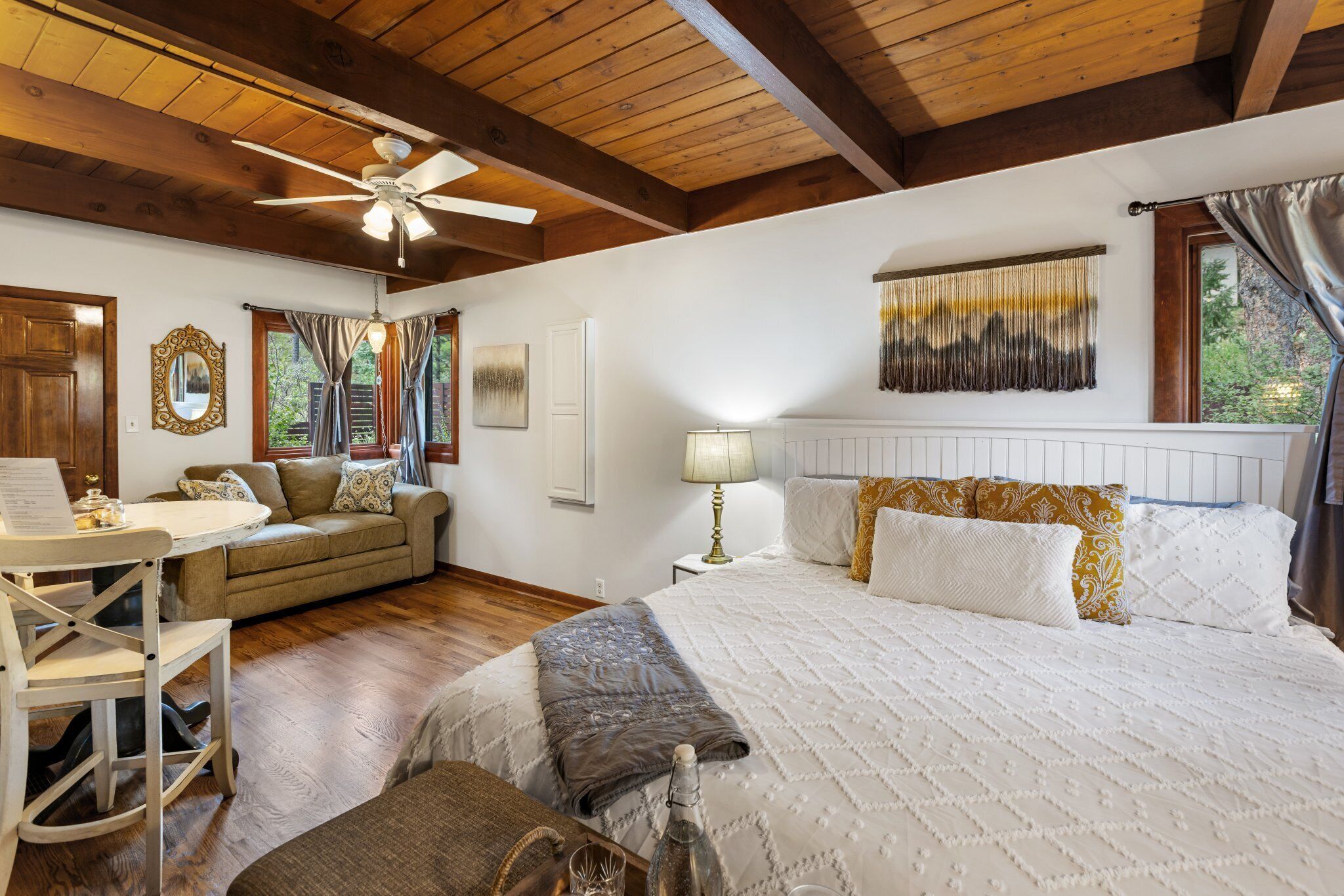 1 bedroom, iron/ironing board, travel crib, free WiFi