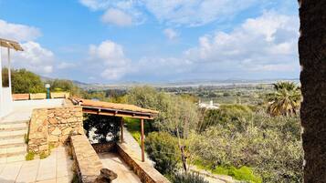 Blick von der Unterkunft