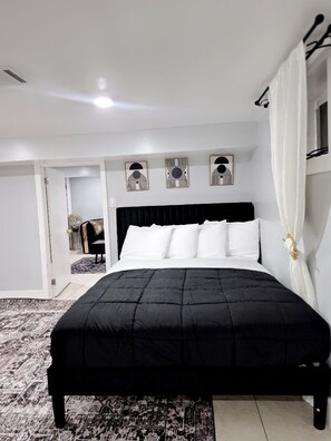 1 غرفة نوم ومكتب ومكواة/لوح كي وواي فاي مجانًا