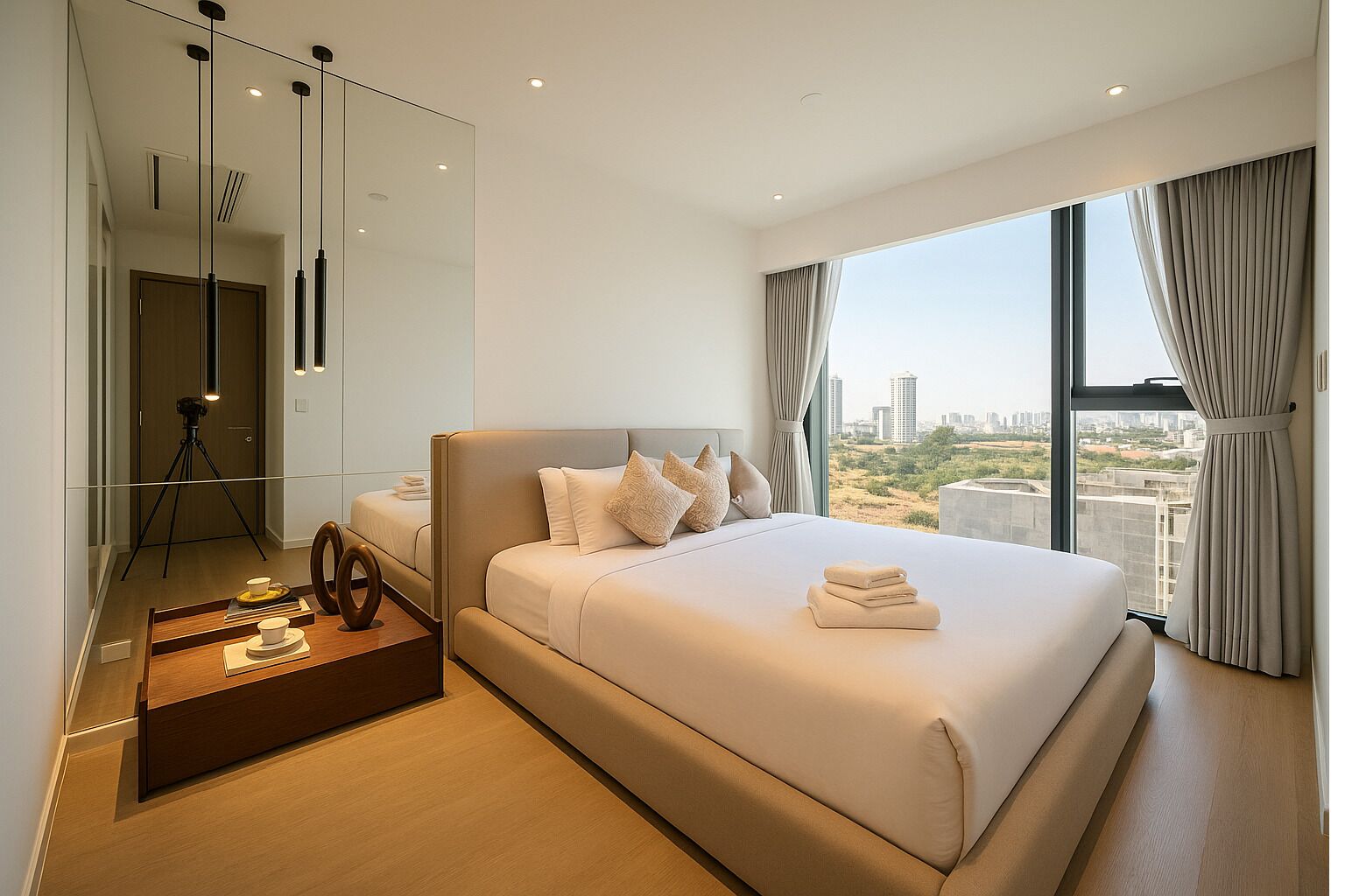 Appartement Premium, 2 chambres, balcon, vue ville | Vue de la chambre