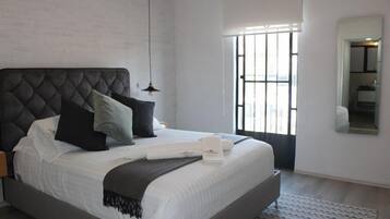 In-room safe, desk, laptop workspace, blackout drapes